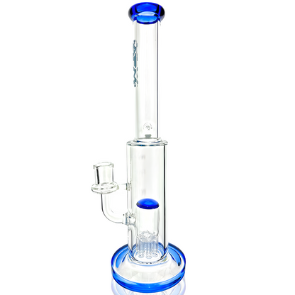 14" AFM Glass Violet Clear Glass Straight Tube