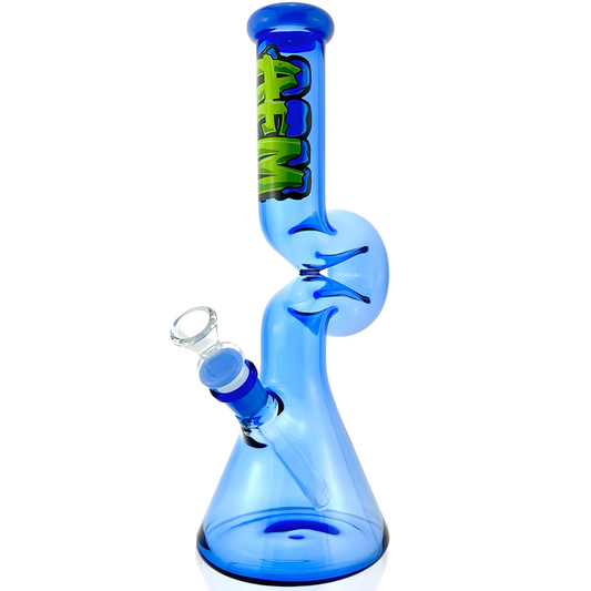 12" AFM Hunchback Full Color Beaker Bong