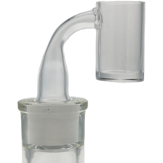 Thick Ass Glass Deep Dish Quartz Banger - High Airflow Flat Top 25x2MM