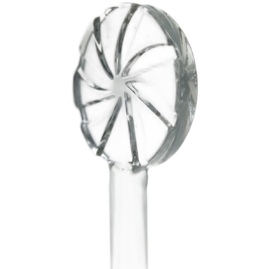 Thick Ass Glass Dual-Design Quartz Carb Cap Dabber 35MM - Airflow Control