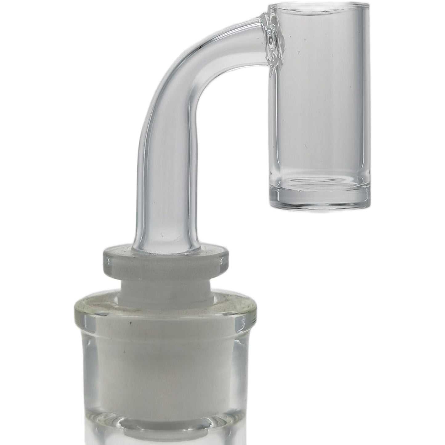 Thick Ass Glass High Airflow Flat Top Quartz Banger - Deep Dish Design