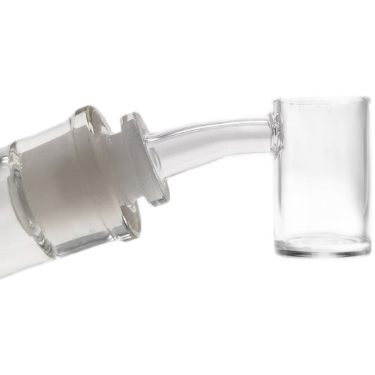 Thick Ass Glass High Airflow Quartz Banger Flat Top 25MM - Versatile Angles