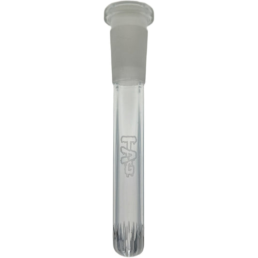 Thick Ass Glass Super Slit Showerhead Downstem 18/14MM Enhanced Smoking Experience