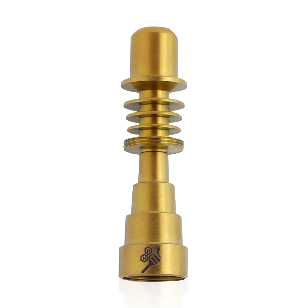 Honeybee Herb Titanium 6-in-1 Skillet Enail Dab Nail - Universal Fit, Grade 2