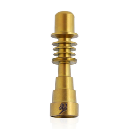 Honeybee Herb Titanium 6-in-1 Skillet Enail Dab Nail - Universal Fit, Grade 2