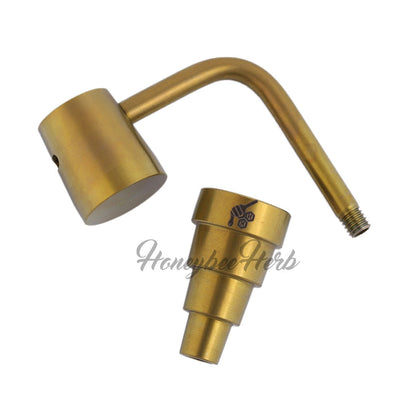 Honeybee Herb Titanium 6-in-1 Long-Neck Universal Banger for Dab Rigs