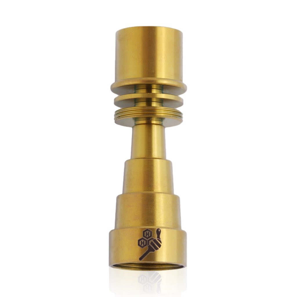 Honeybee Herb Titanium 6-in-1 Enail Dab Nail - Universal Fit & Grade 2