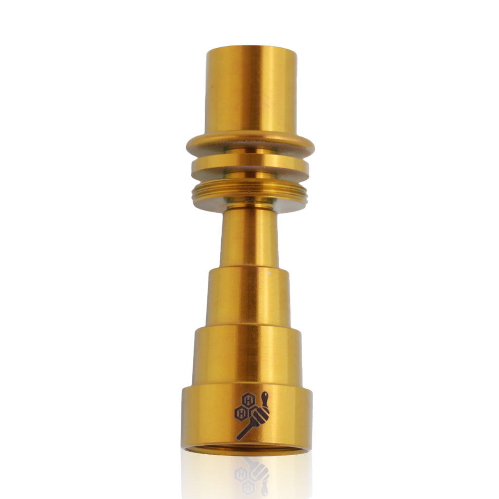 Honeybee Herb Titanium 6-in-1 Enail Dab Nail - Universal Fit & Grade 2
