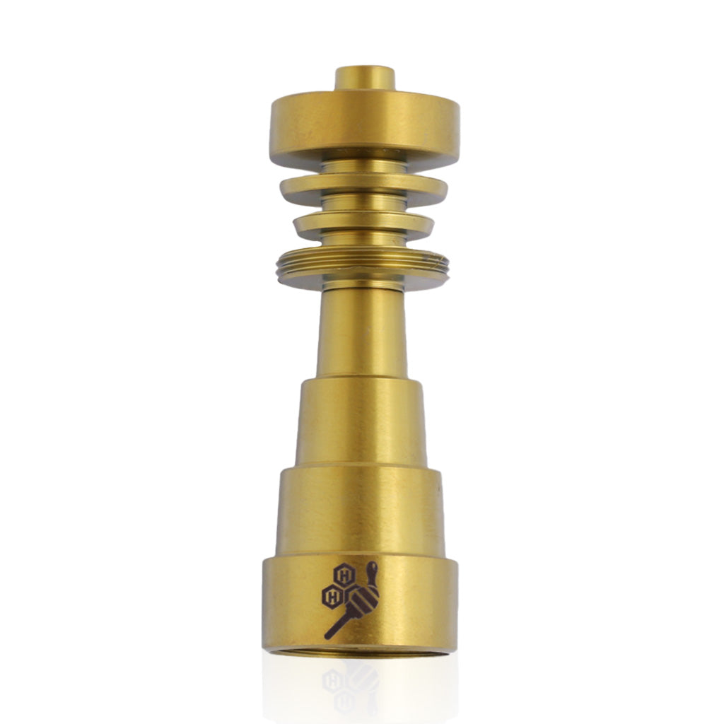 Honeybee Herb Titanium 6-in-1 Dab Nail - Universal Fit & Grade 2