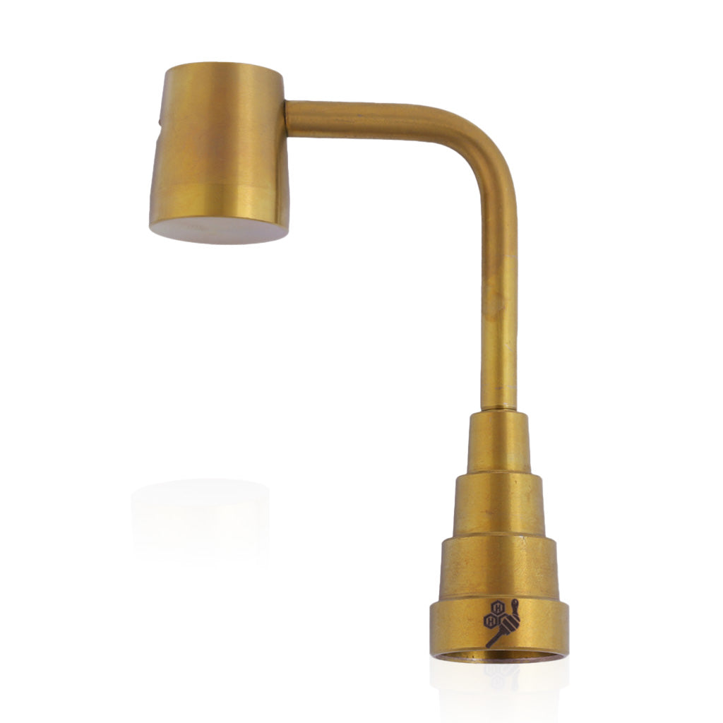 Honeybee Herb Titanium 6-in-1 Long-Neck Universal Banger for Dab Rigs