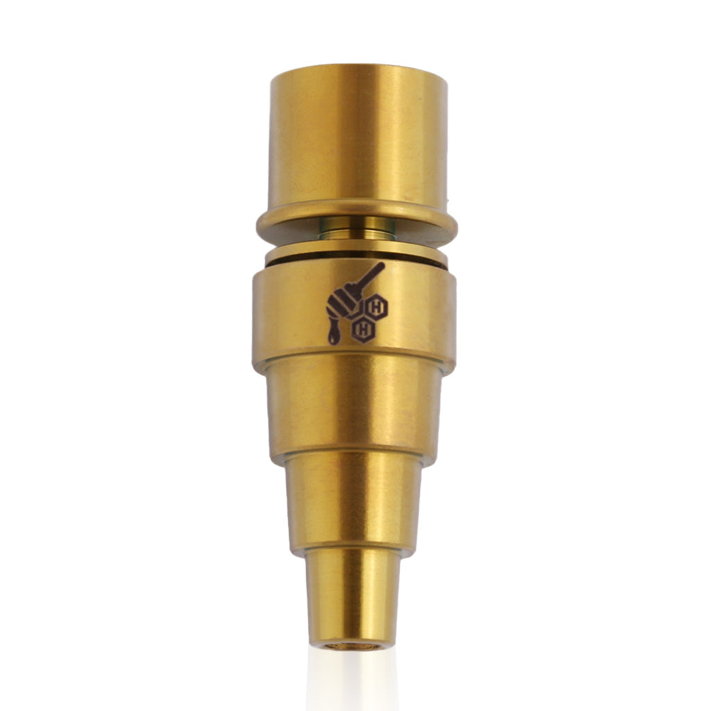 Honeybee Herb Titanium 6-in-1 Enail Dab Nail - Universal Fit & Grade 2