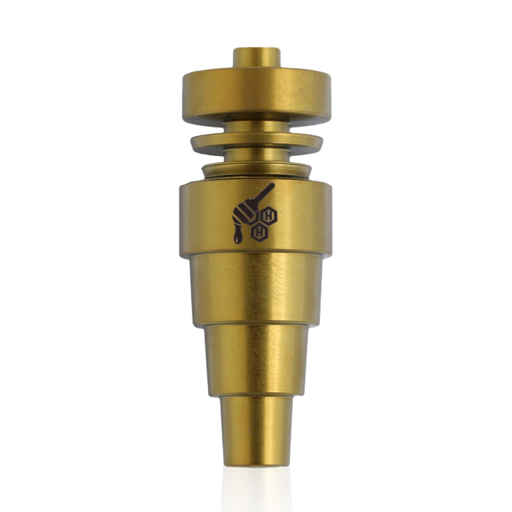 Honeybee Herb Titanium 6-in-1 Dab Nail - Universal Fit & Grade 2