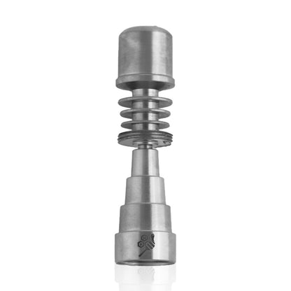Honeybee Herb Titanium 6-in-1 Skillet Enail Dab Nail - Universal Fit, Grade 2