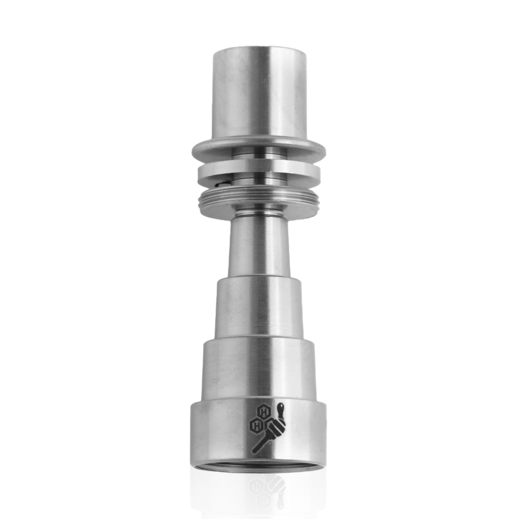 Honeybee Herb Titanium 6-in-1 Enail Dab Nail - Universal Fit & Grade 2
