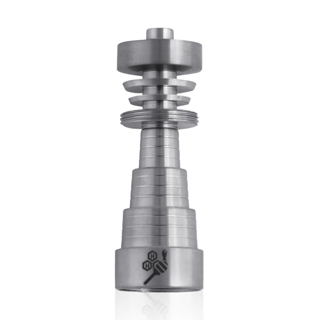 Honeybee Herb Titanium 6-in-1 Dab Nail - Universal Fit & Grade 2