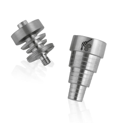 Honeybee Herb Titanium 6-in-1 Dab Nail - Universal Fit & Grade 2