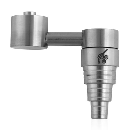 Honeybee Herb Titanium 6-in-1 Universal Sidecar Dab Nail - Grade 2, Carb Cap Compatible