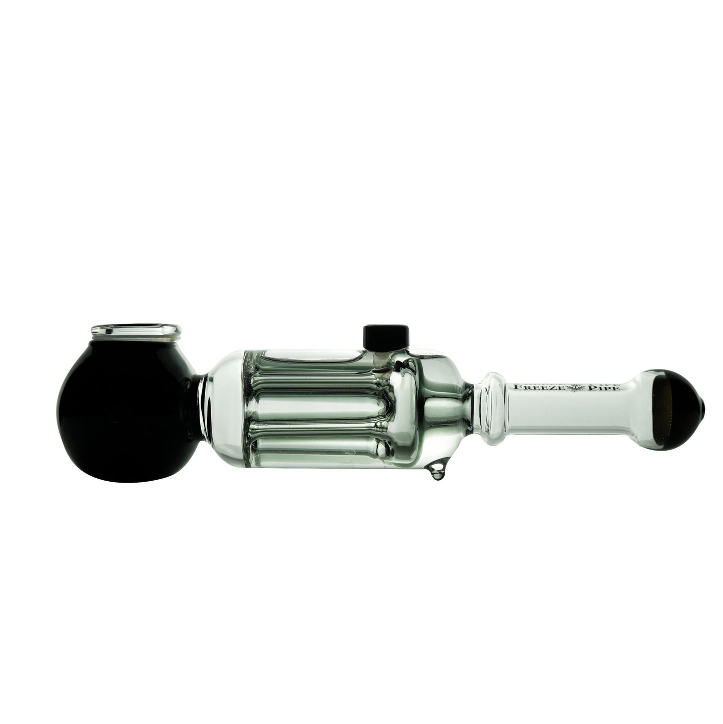 Freeze Pipe Revolver - Smooth Glycerin Chamber Hand Pipe