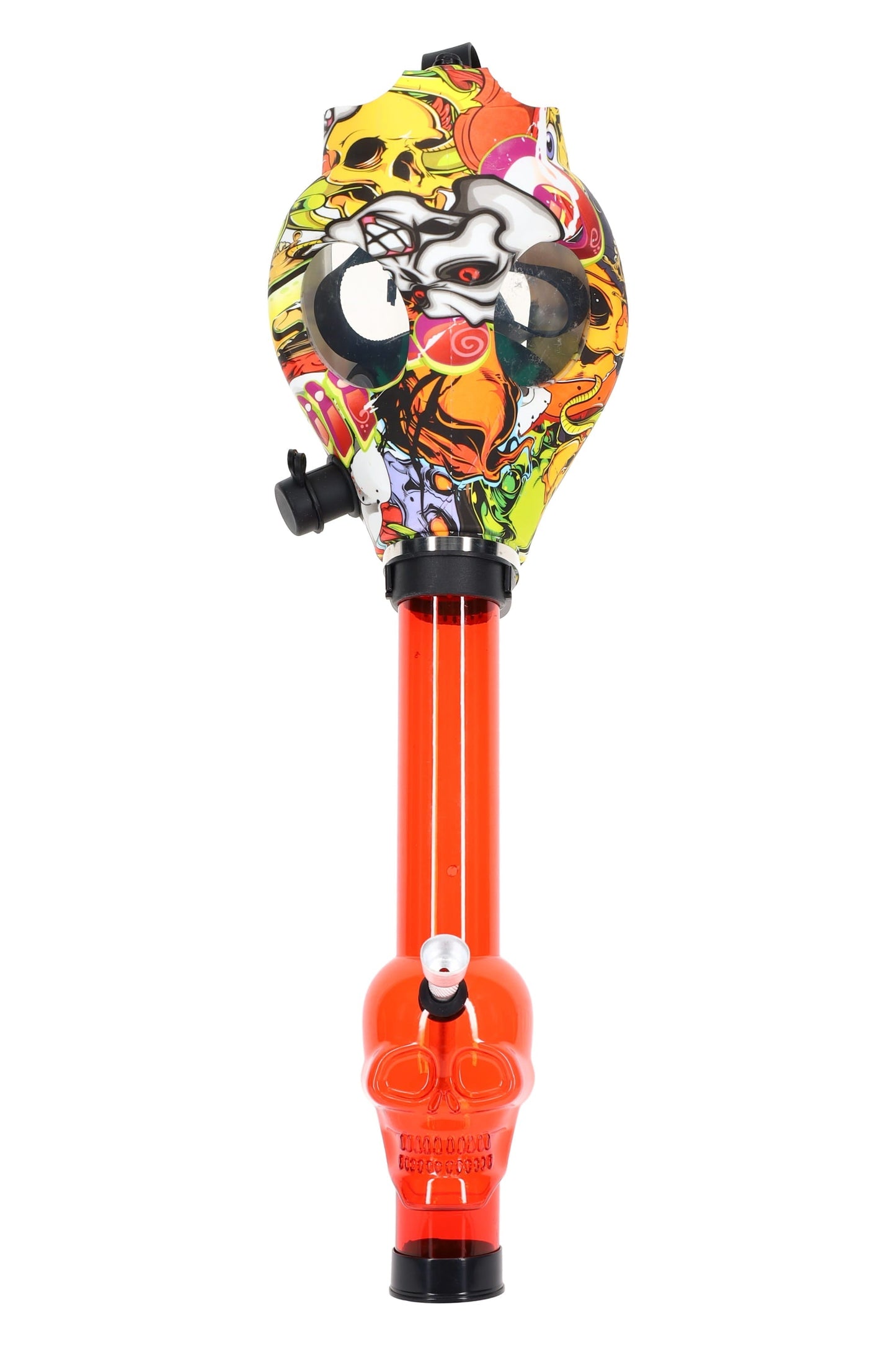 Acrylic Gas Mask Bong “Alien Skull” – Design Options