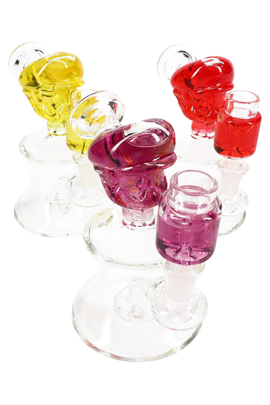 Fluid-Filled Plumber Glass Bong “Pipe Dream” – Showerhead Perc – 5.5″