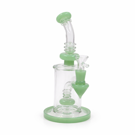 Cerulean Cyclone 8" Glass Bong