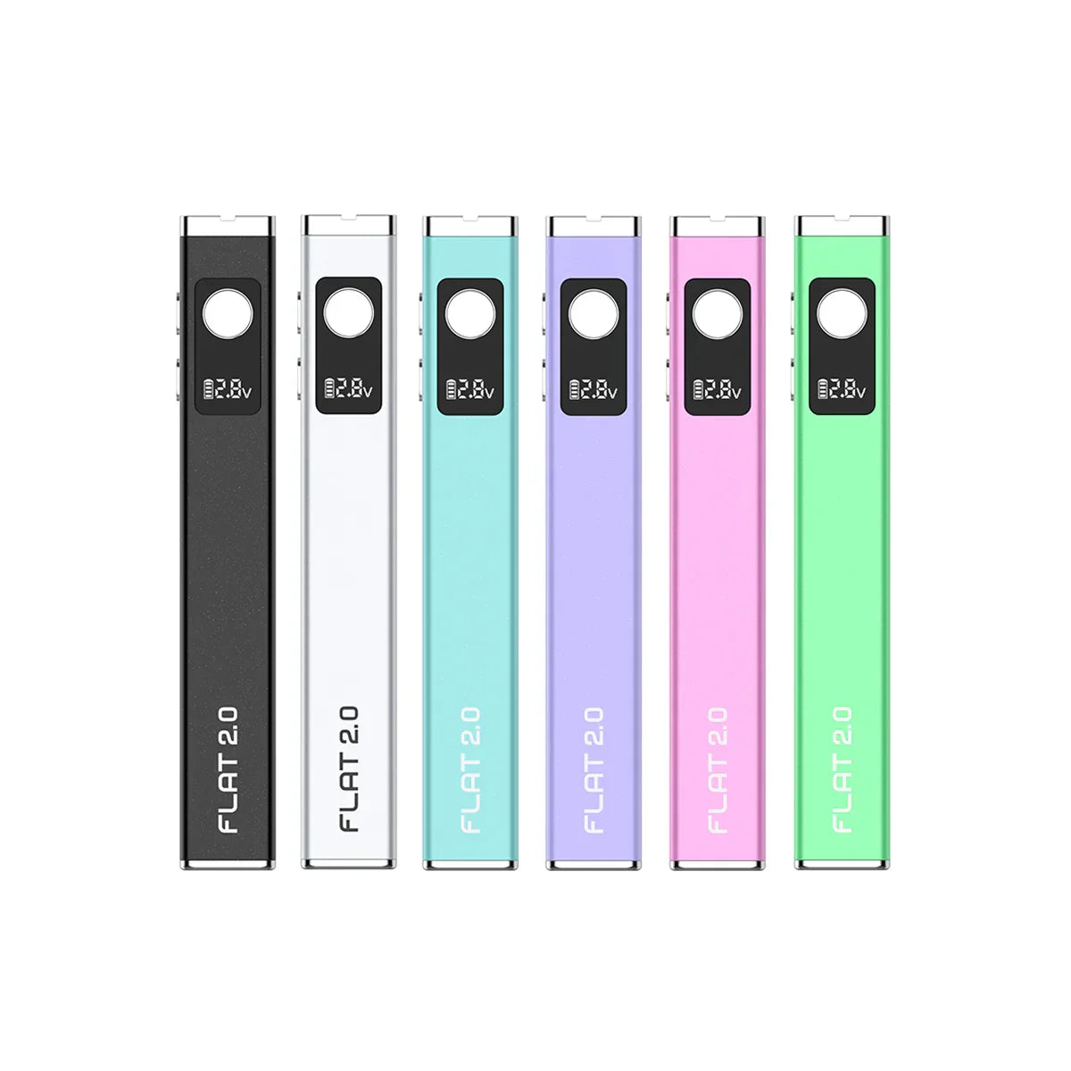 Yocan FLAT 2.0 Dab Pen 510 Thread Battery (12ct)