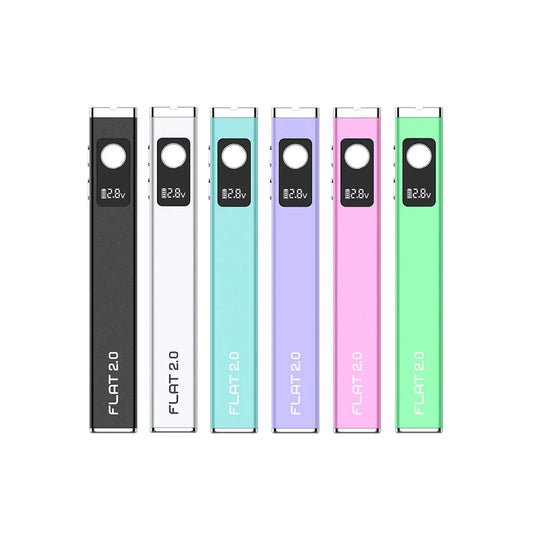 Yocan FLAT 2.0 Dab Pen 510 Thread Battery (12ct)