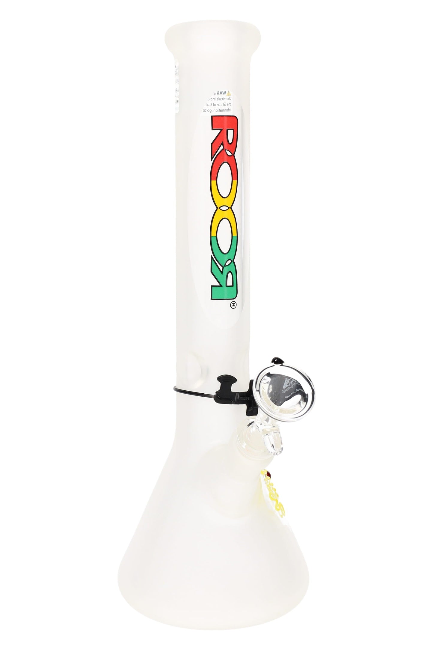 ROOR 14″ Frosted Beaker Bong – Ice Pinch – 5mm Glass