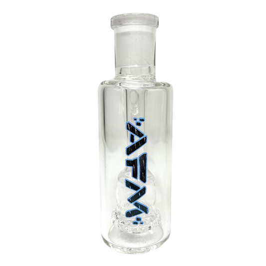 4" AFM Licorice UFO Perc Glass Ash Catcher