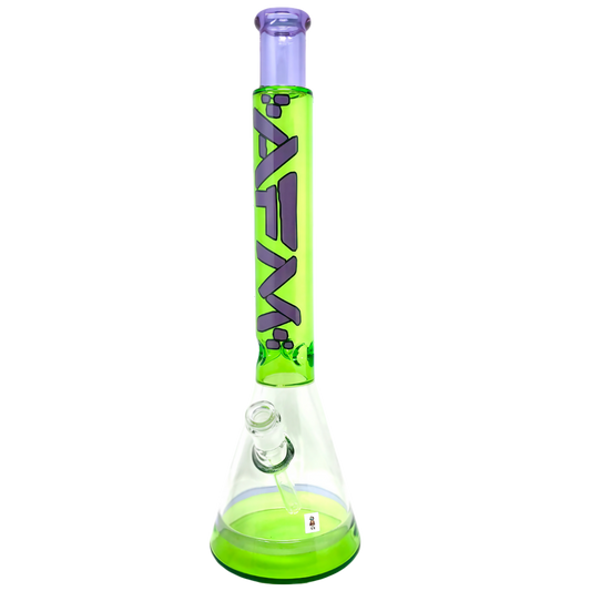 AFM Glass - Quasar Beaker Double Color - 18''