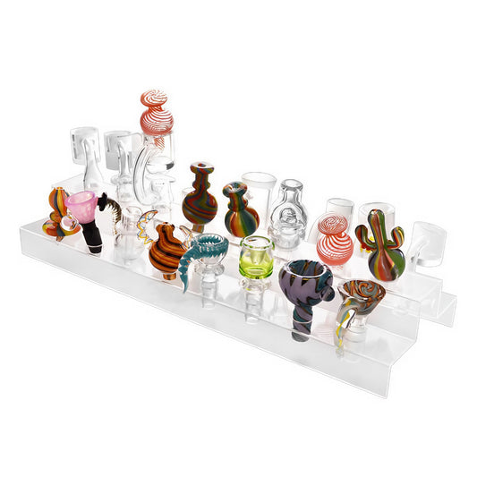 Banger / Bowl Clear Acrylic Display - 14 & 19mm Female