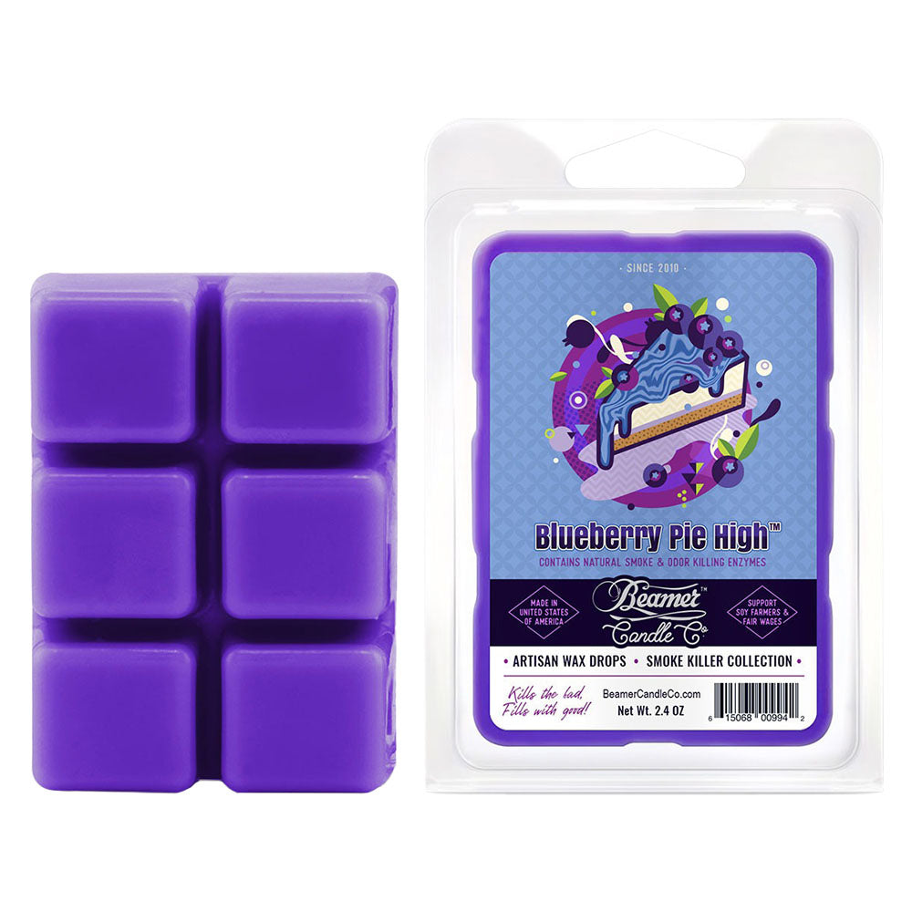 Beamer Candle Co. Artisan Wax Drops | Blueberry High Pie | 2.4oz | 12pc Display