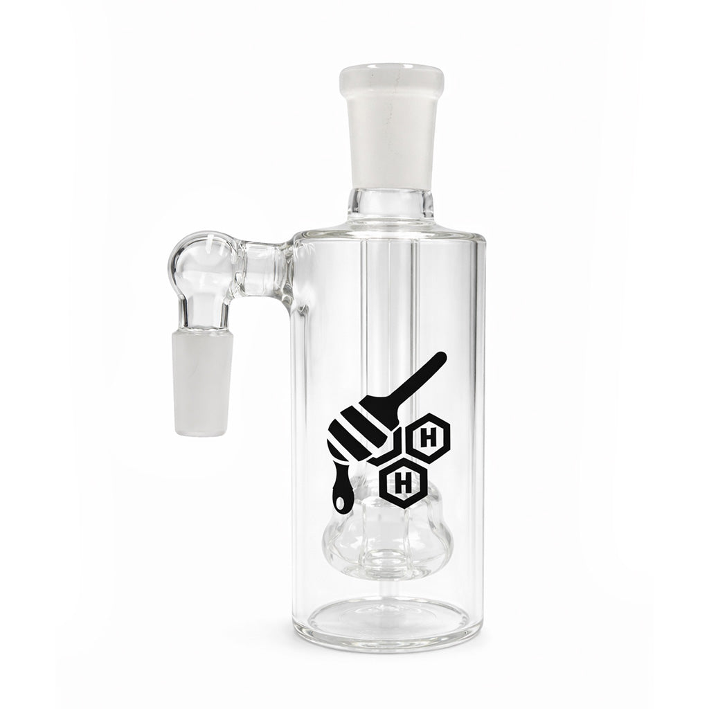 Honeybee Herb Bell Shape Showerhead Perc Cylinder Ash Catcher