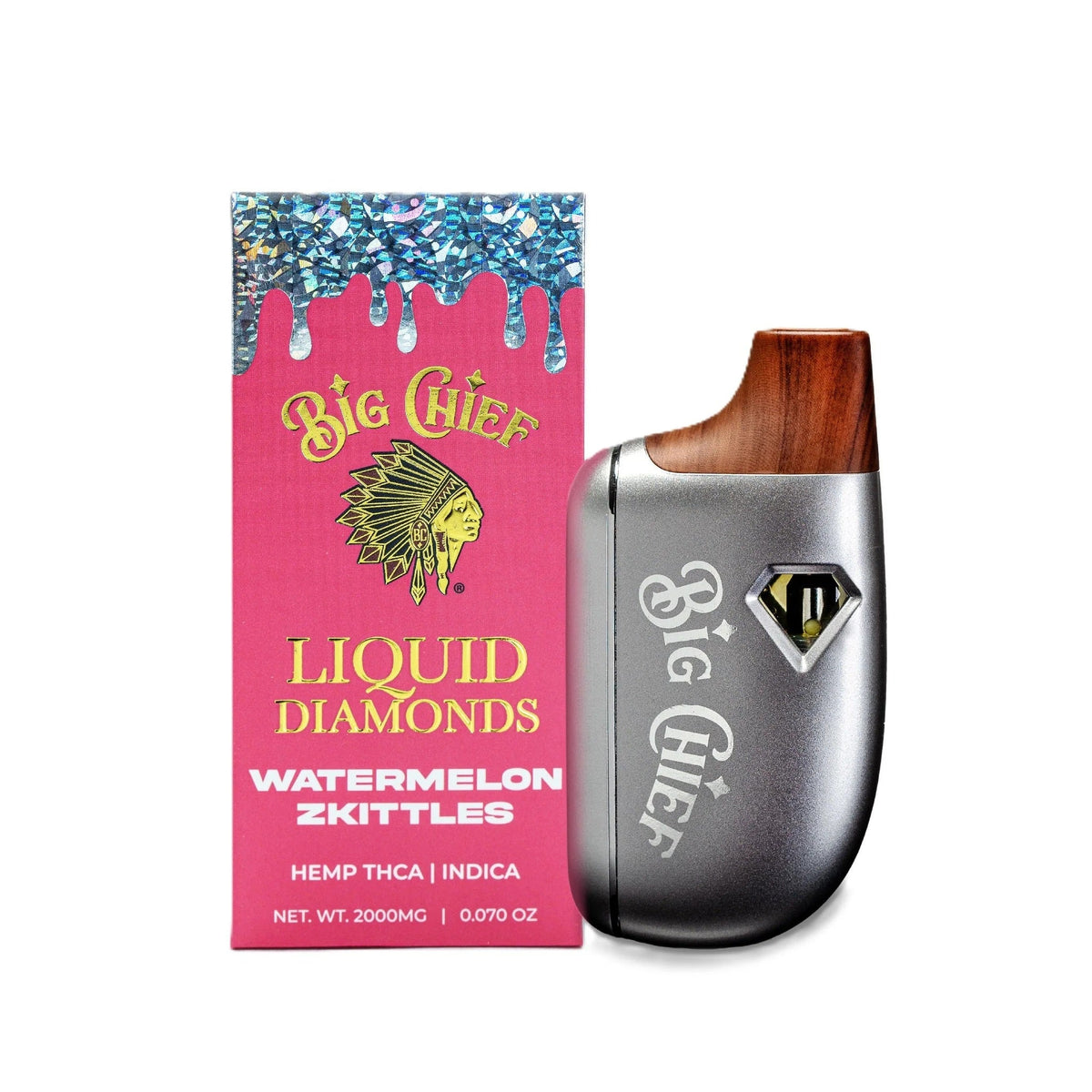 Big Chief 99% Pure Liquid Diamonds Device - 2000mg