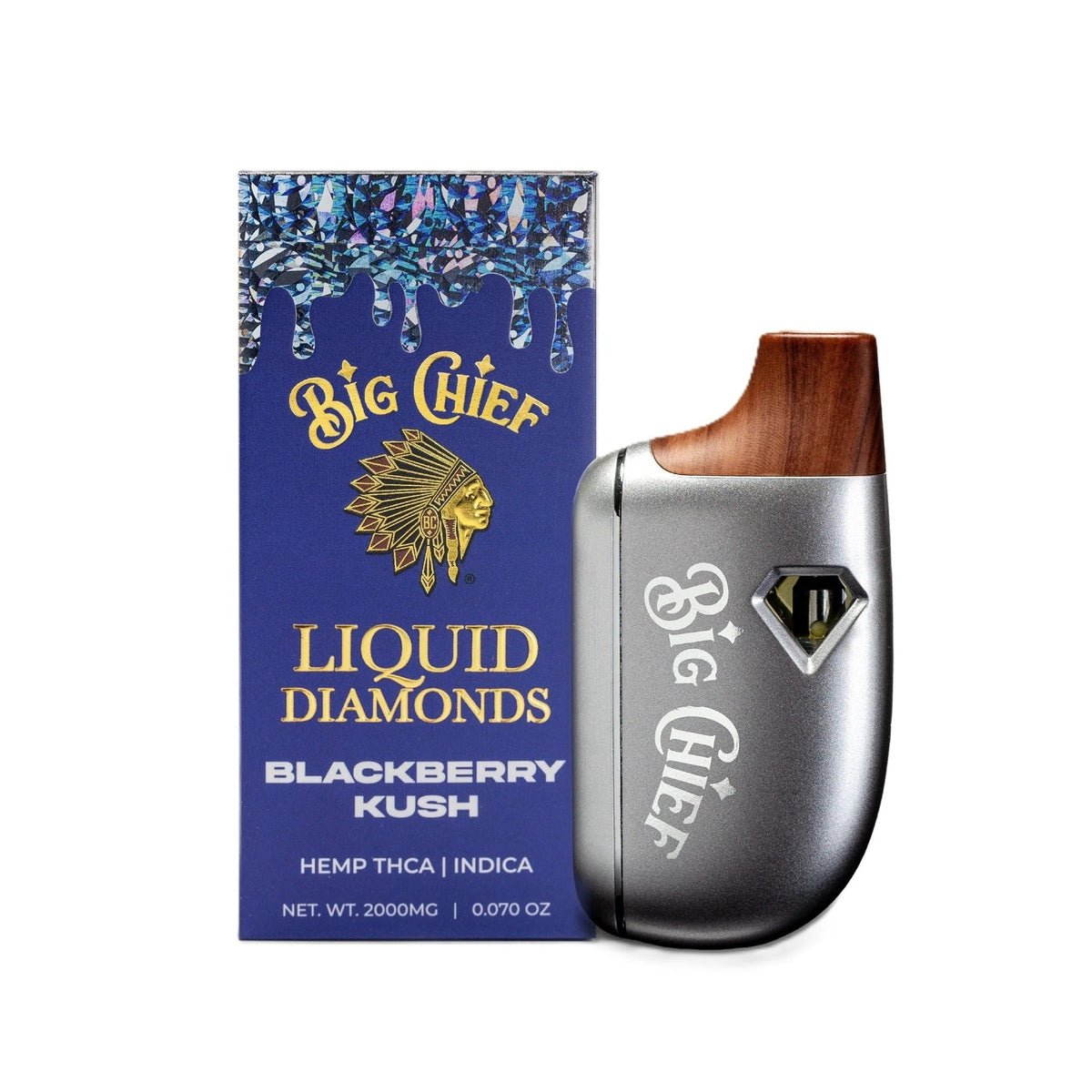 Big Chief 99% Pure Liquid Diamonds Device - 2000mg