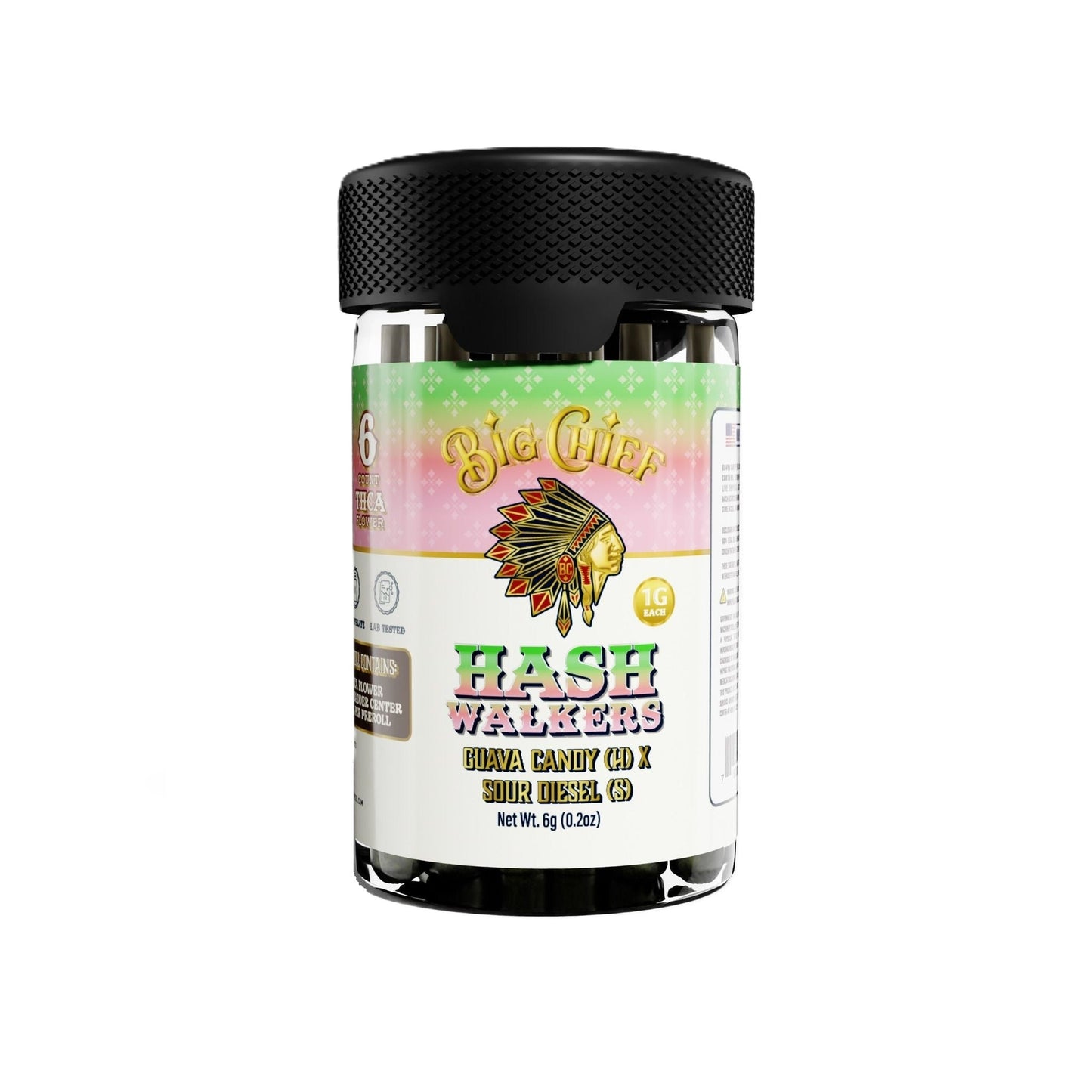 Big Chief Hash Walkers Mini Hashholes - 6g (6ct)