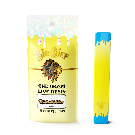 Big Chief Live Resin THC-A Device - 1000mg