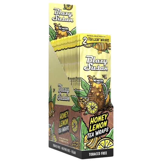 Blazy Susan Tea Leaf Wraps | 2pc | 25pk Display