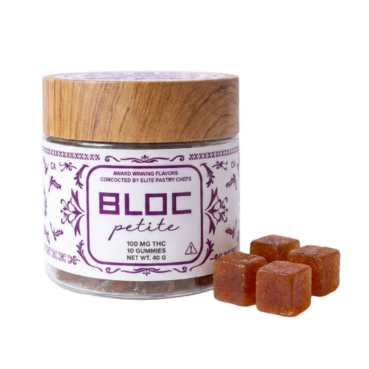 Bloc Petite Artisanal THC Gummies - Guava Roasted Vanilla