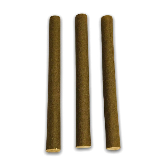 CaliGreenGold Organic Hemp Wraps 3-Pack with Cornhusk Filters