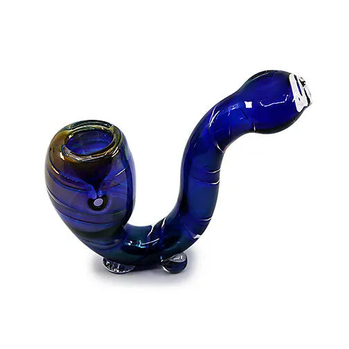 4" Twisted Perfection in Every Hit Sherlock Pipe