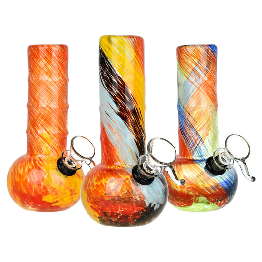 Celebrate Joy Soft Glass Water Pipe - 6 Inch
