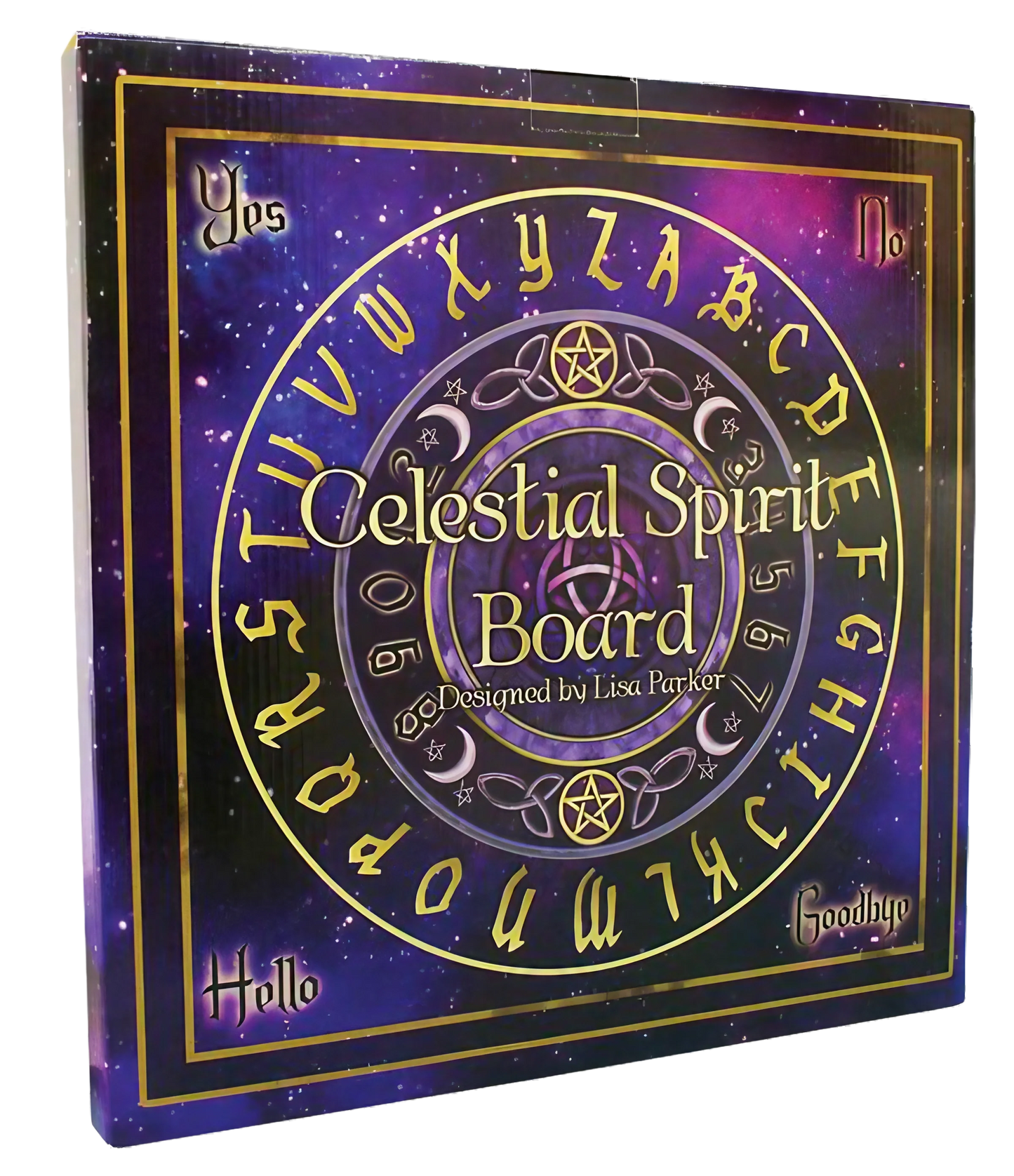Lisa Parker Celestial Spirit Ouija Board with Celtic & Pentacle Design