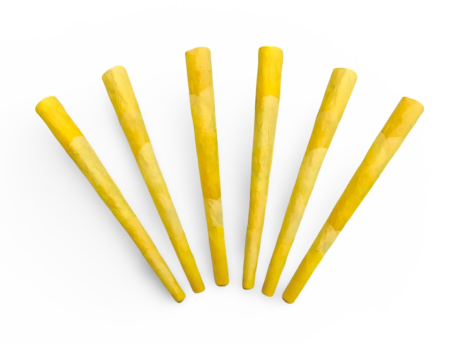CaliGreenGold Organic Champagne Rose Petal King Cones 6-Pack