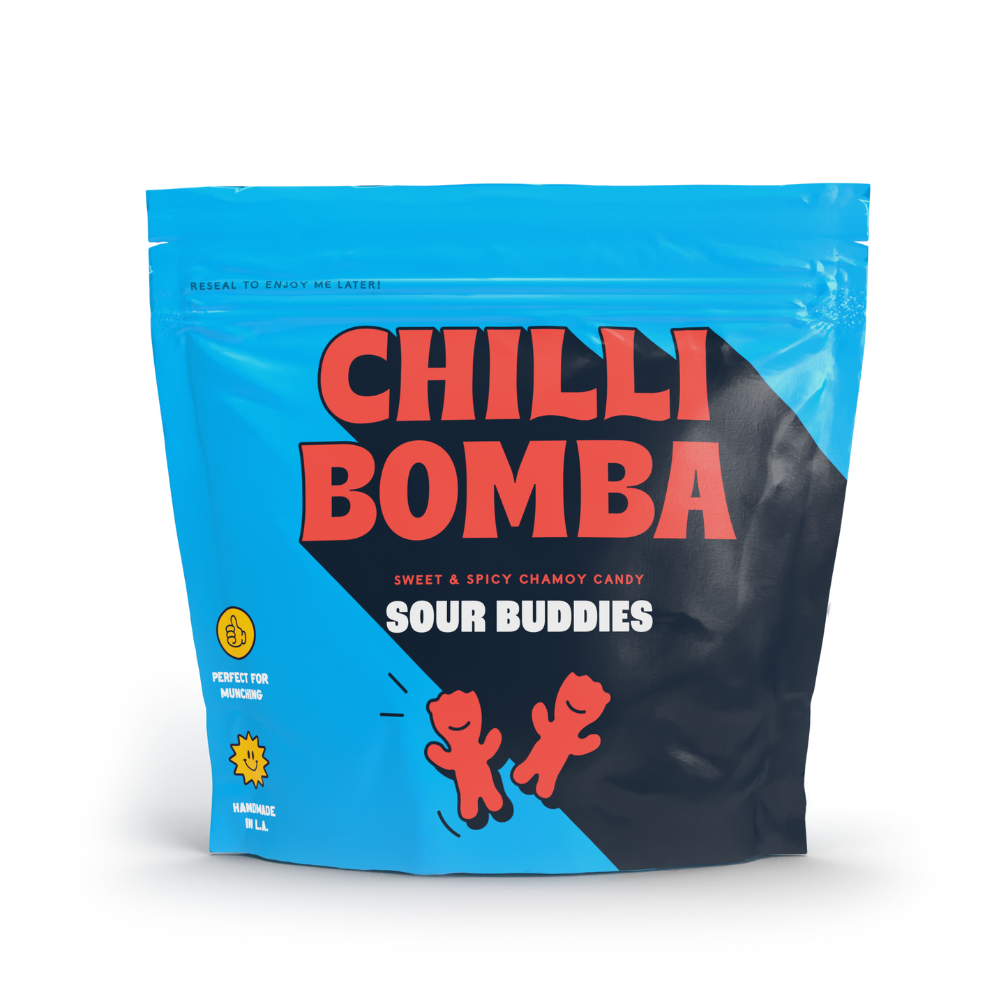 CHILLY BOMBA 8oz Spicy Sour Buddies Vegan Candies