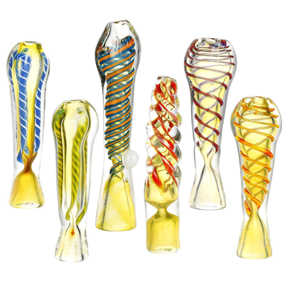 Classic Glass Chillum - 50 Pack