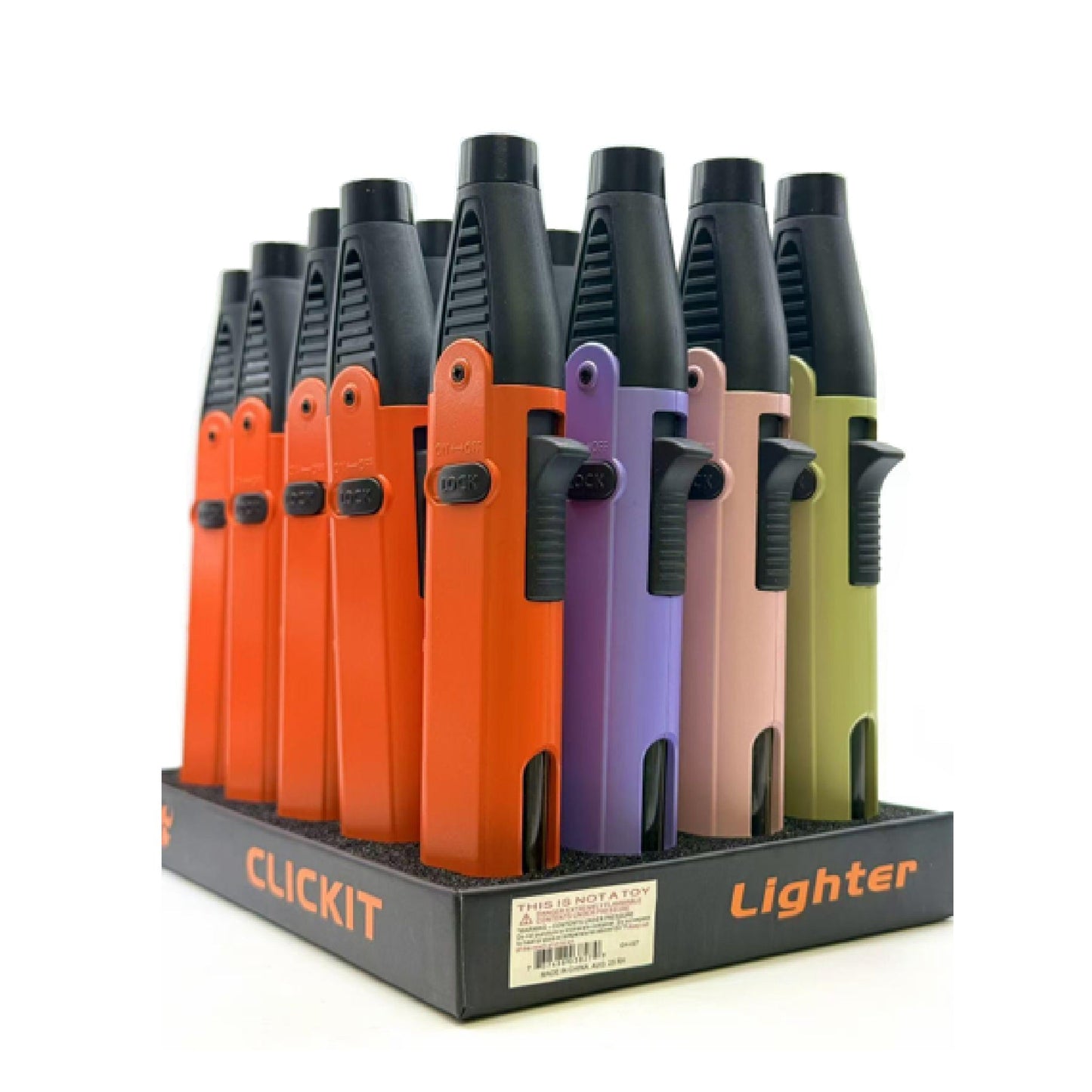 Clickit Single Flame Torch Lighter