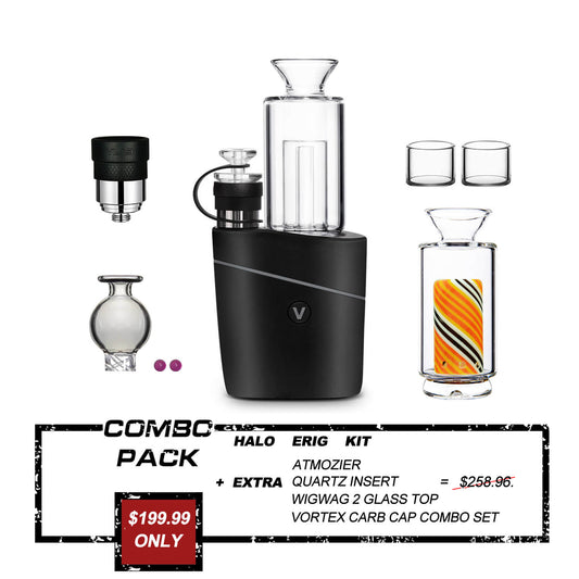 VLAB HALO BOX Vaporizer Bundle - Pre-Order Purple/Green