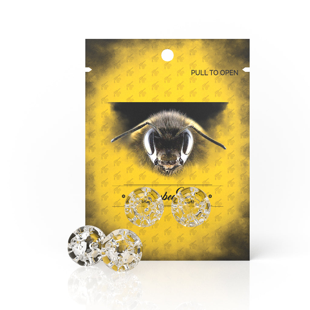 Honeybee Herb Hollow Quartz Terp Pearls 2-Pack for Enhanced Dabbing