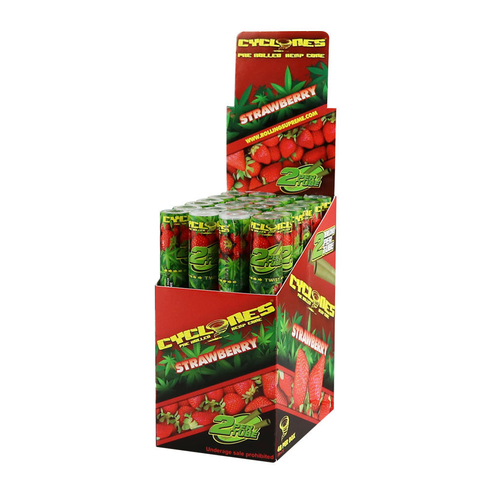 Cyclones Hemp Cone - 24pc Display